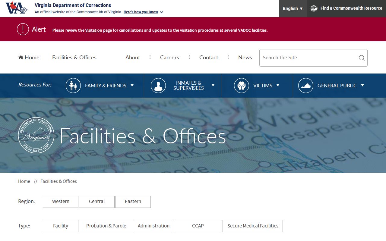 Rockingham County post-release supervision District 39 office listing